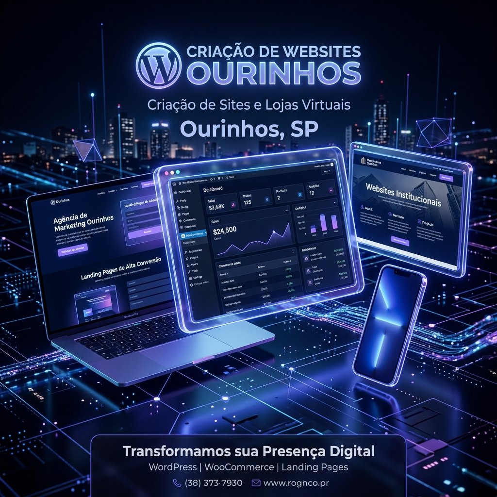 Criação de Sites em Ourinhos SP - Landing Page, Site Institucional e Loja Virtual WordPress